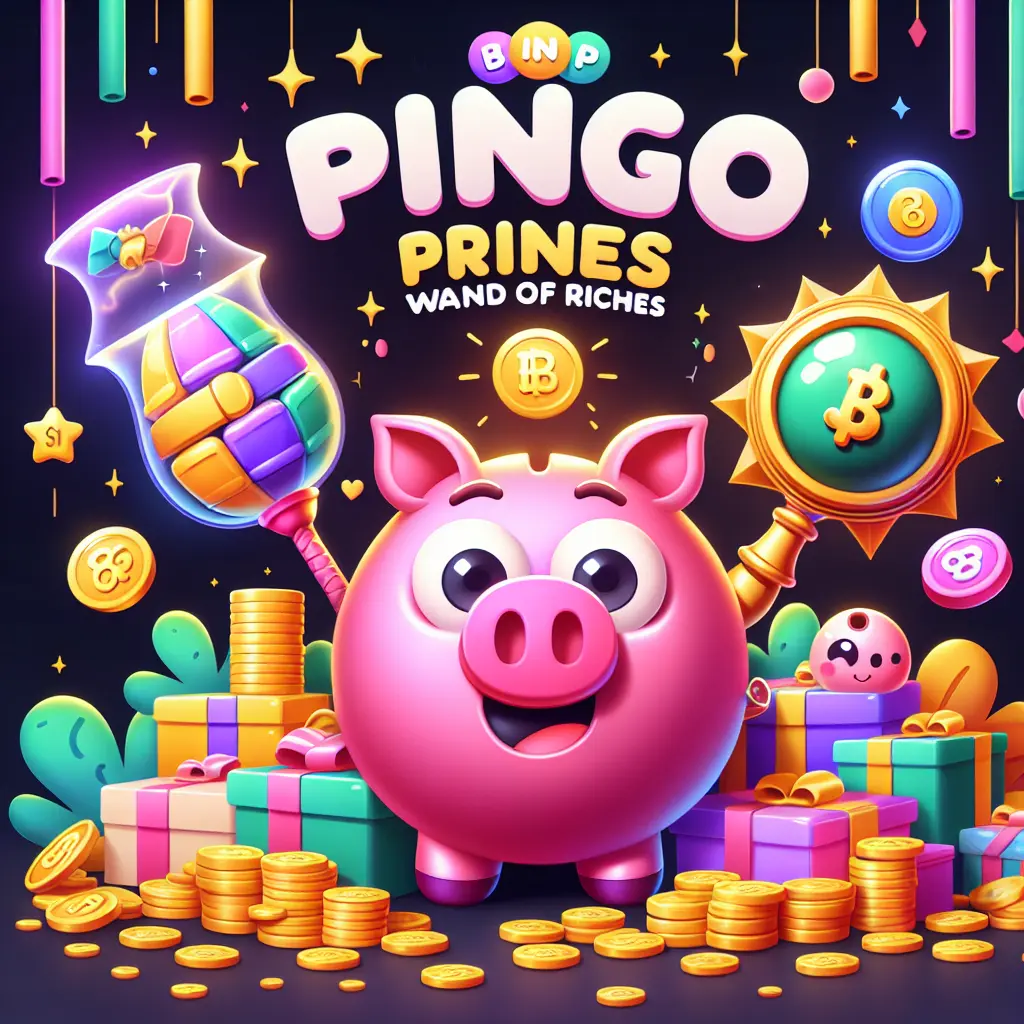 Piggy Prizes Wand of Riches